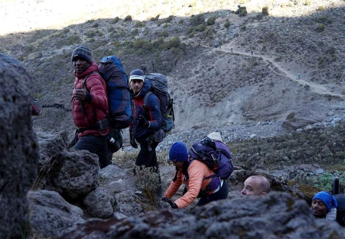 Climbing Mount Kilimanjaro