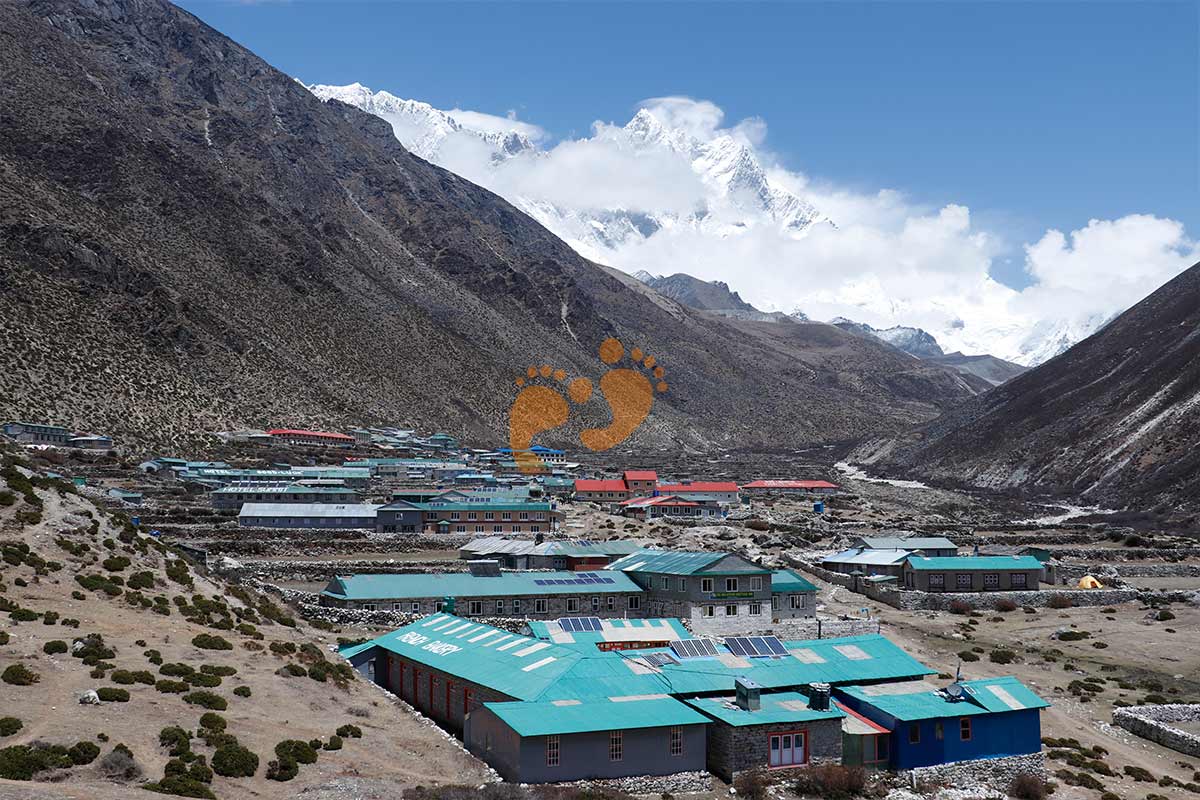 Accommodation facilities in Dingboche Village Everest