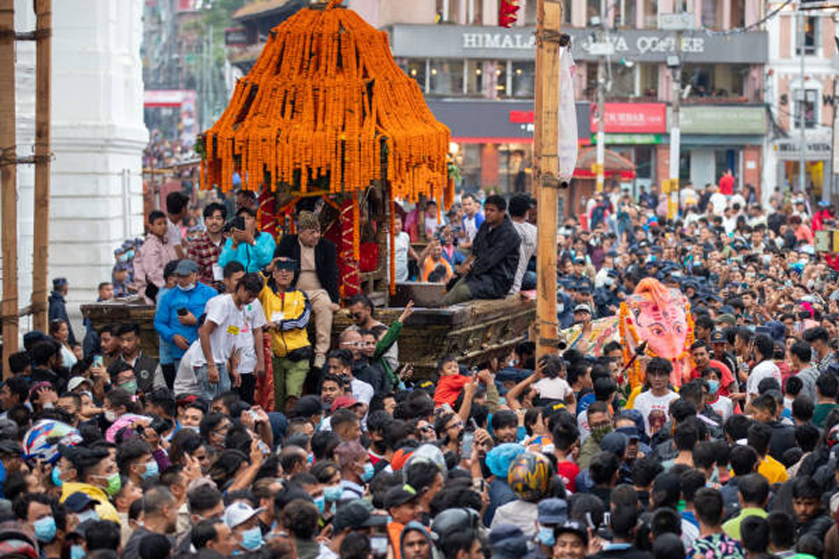 Indrajatra Festival in Nepal