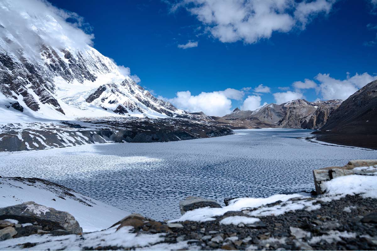 glacier in nepal