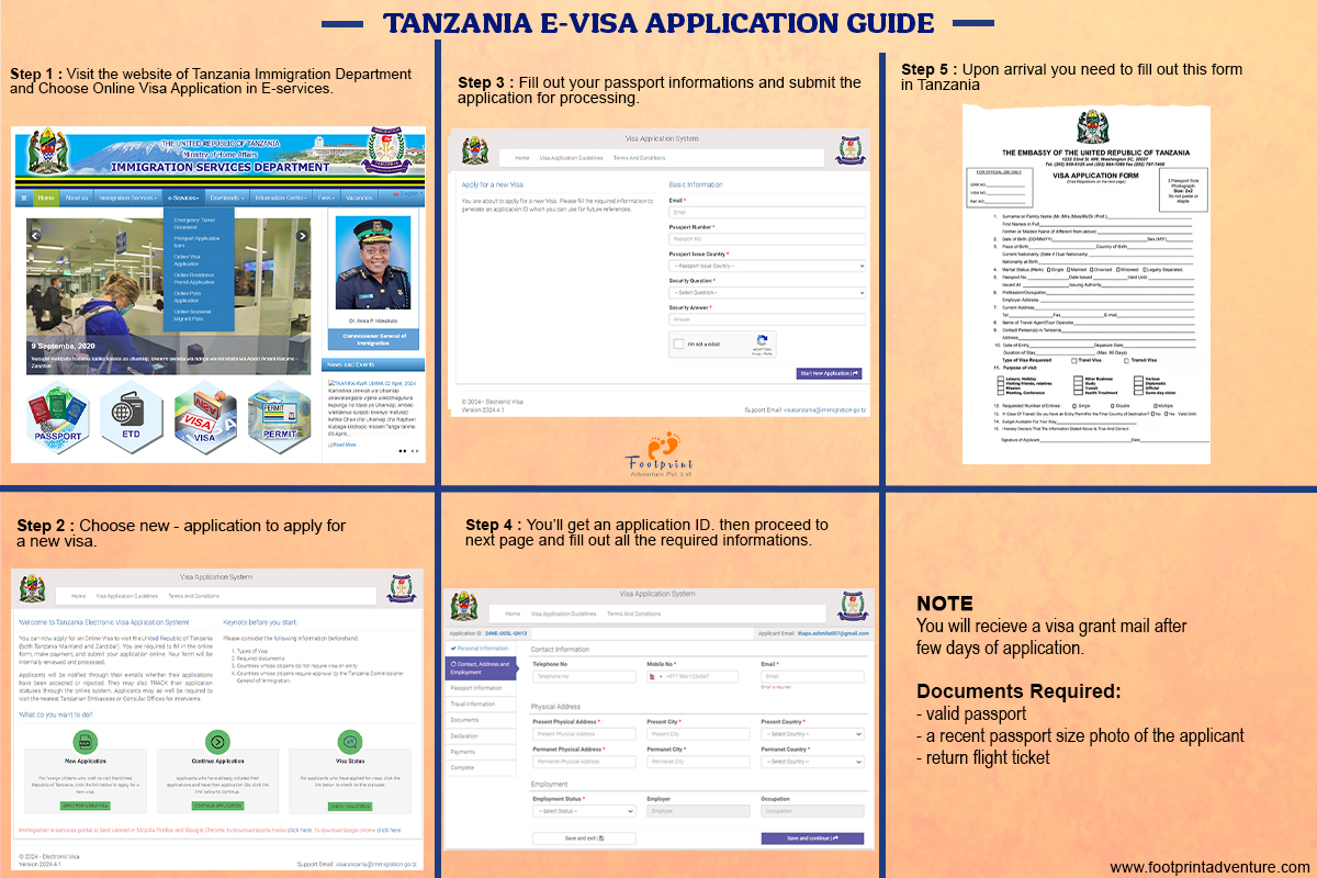 Tanzania Visa Application Guide