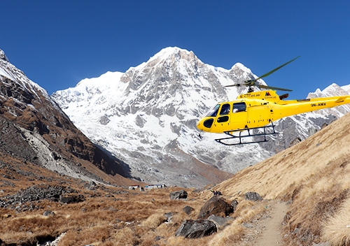 Annapurna Base Camp Helicopter Tour from Pokhara